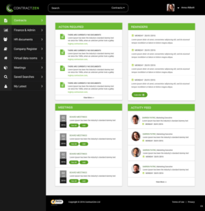 Web Design by pb for ContractZen Ltd | Design: #11301188