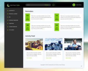 Web Design by pb for ContractZen Ltd | Design: #11310074