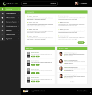 Web Design by pb for ContractZen Ltd | Design: #11310075