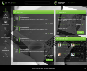 Web Design by pb for ContractZen Ltd | Design: #11310086