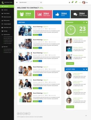 Web Design by pb for ContractZen Ltd | Design: #11310087