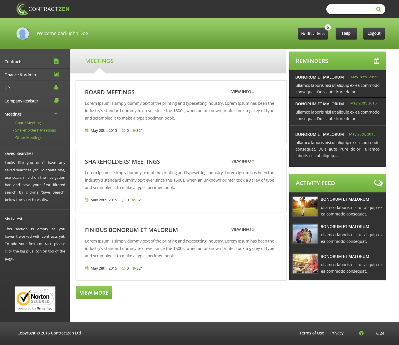 Web Design by pb for ContractZen Ltd | Design #11319410