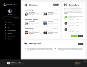 Web Design by pb for ContractZen Ltd | Design: #11319411