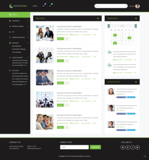 Web Design by pb for ContractZen Ltd | Design: #11319413