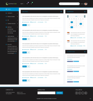 Web Design by pb for ContractZen Ltd | Design: #11333460