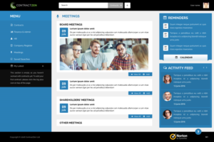 Web Design by pb for ContractZen Ltd | Design: #11333470