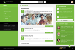 Web Design by pb for ContractZen Ltd | Design: #11333471