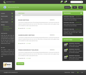 Web Design by pb for ContractZen Ltd | Design: #11333472