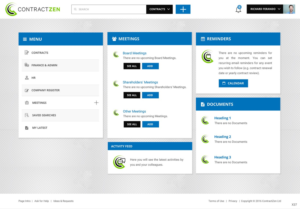 Web Design by pb for ContractZen Ltd | Design: #11334707