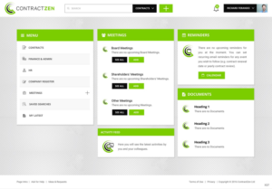 Web Design by pb for ContractZen Ltd | Design: #11334708