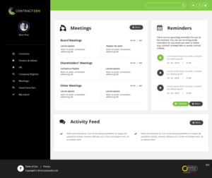 Web Design by pb for ContractZen Ltd | Design: #11335403