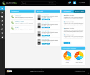 Web Design by pb for ContractZen Ltd | Design: #11353887