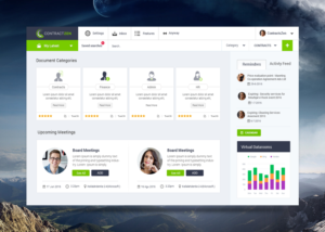 Web Design by the-lion-king for ContractZen Ltd | Design: #11362538