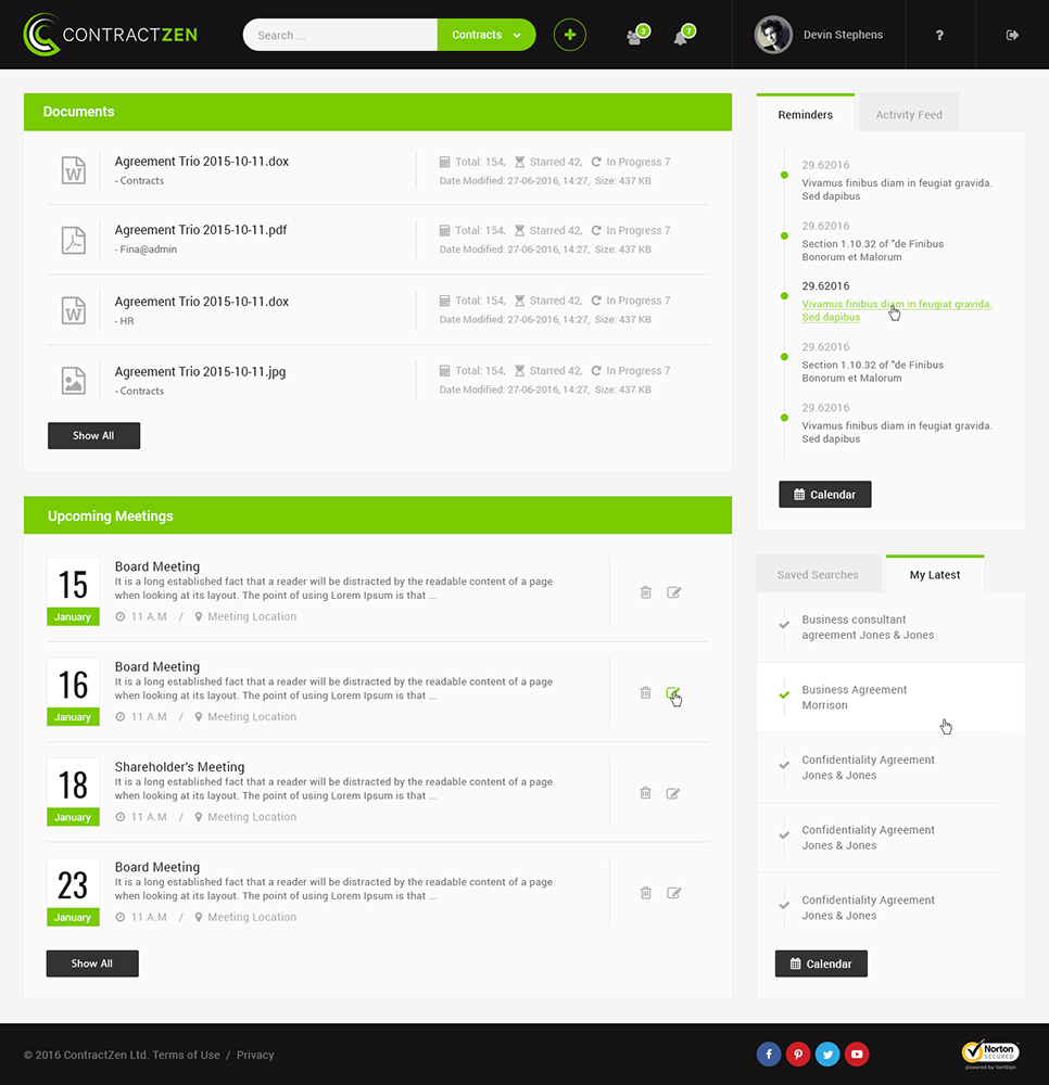 Web Design by Ved Web Services for ContractZen Ltd | Design #11354277