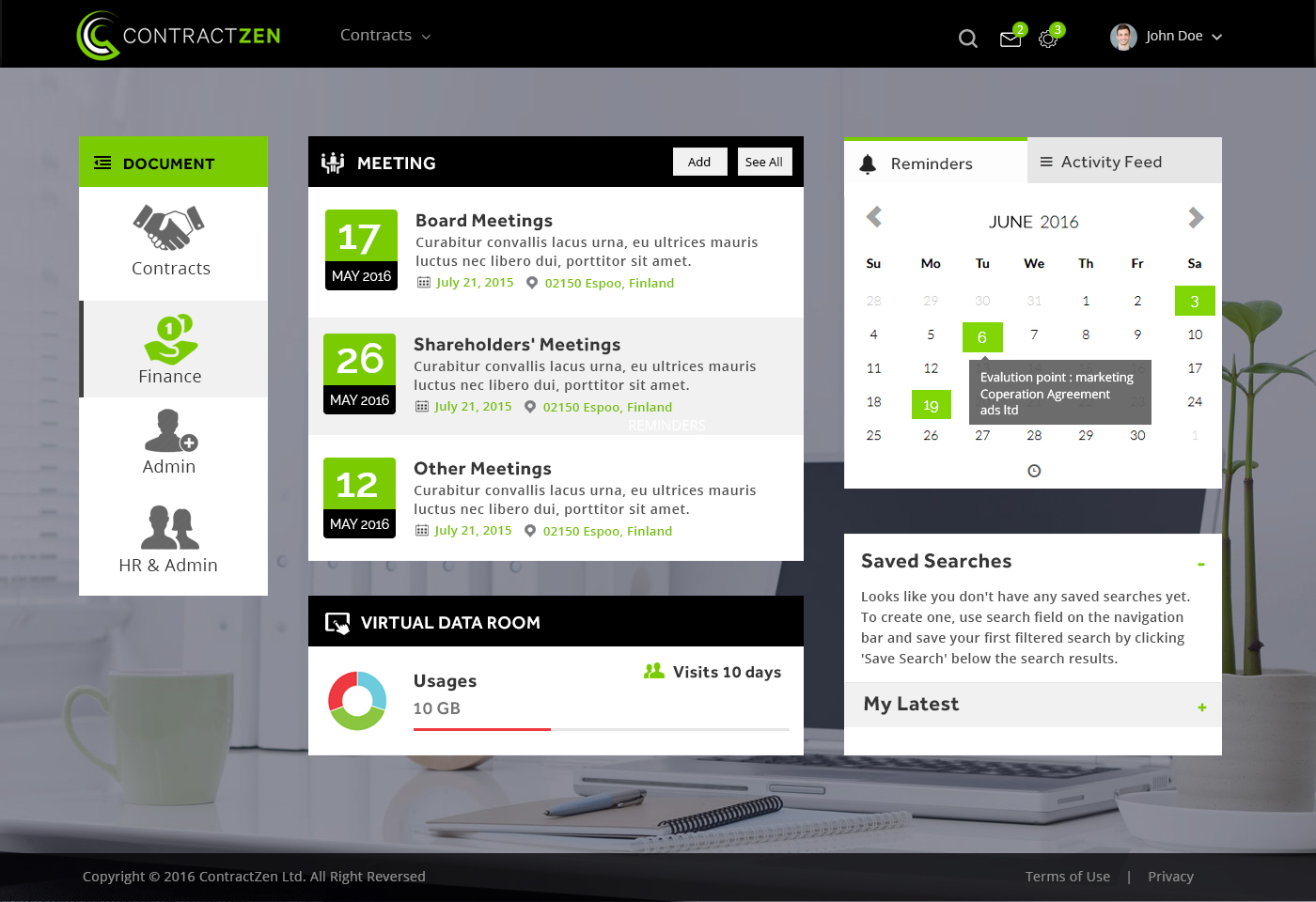 Web Design by Xclusive Designers for ContractZen Ltd | Design #11339803