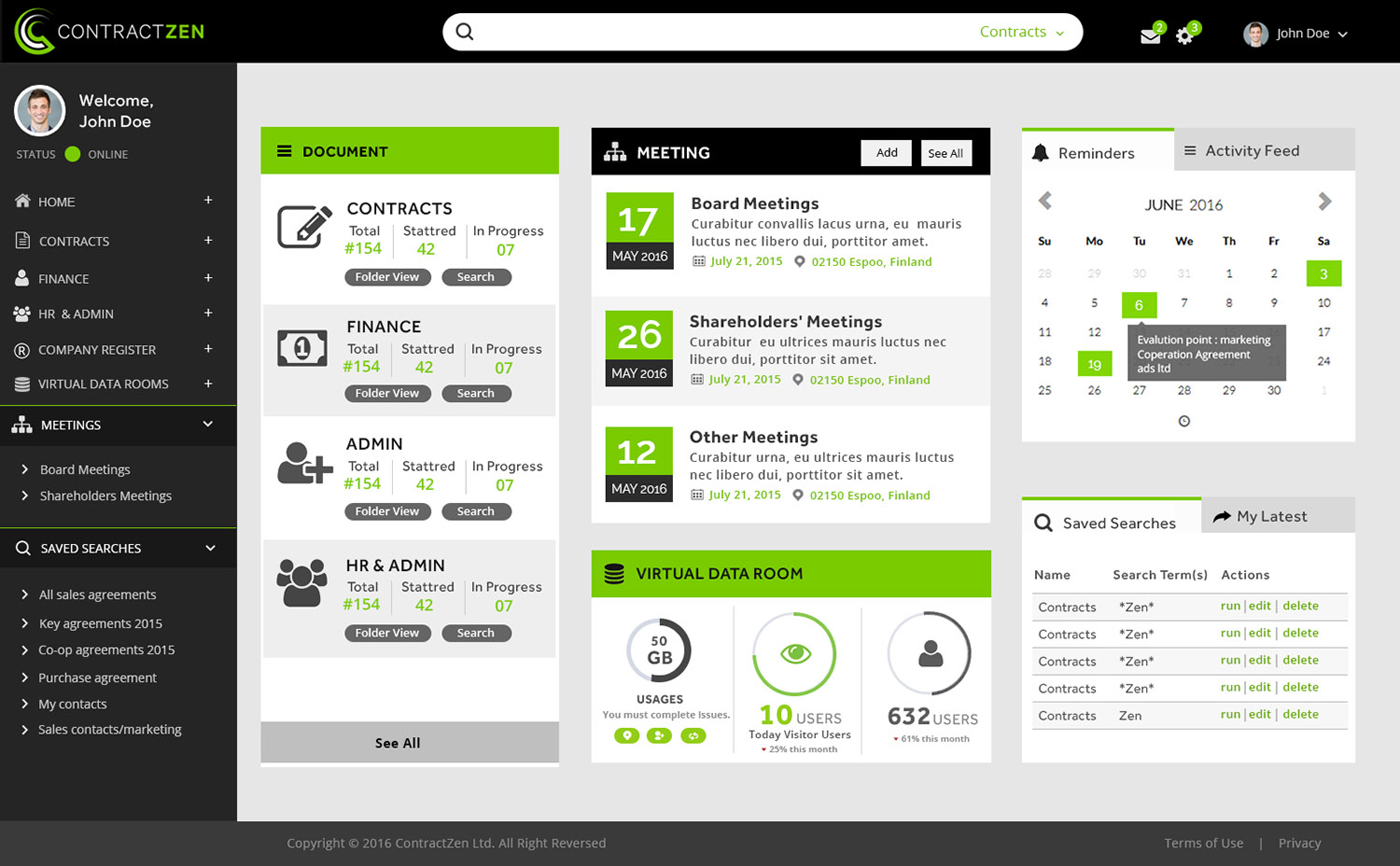 Web Design by Xclusive Designers for ContractZen Ltd | Design #11412729