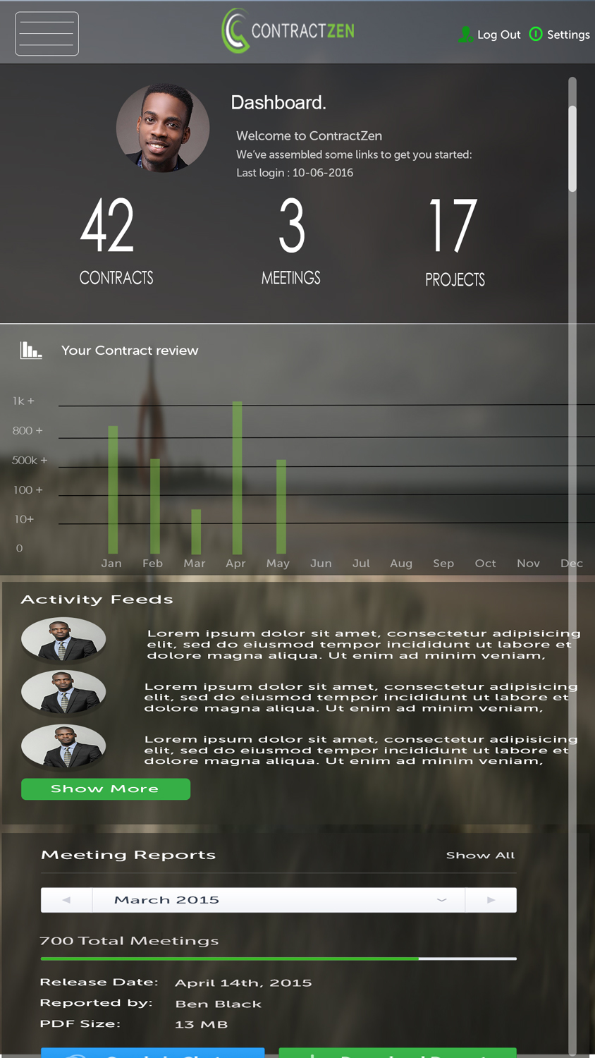 Web Design by zae_dezigns for ContractZen Ltd | Design #11367731