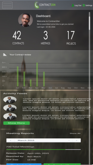 Web Design by zae_dezigns for ContractZen Ltd | Design: #11367731