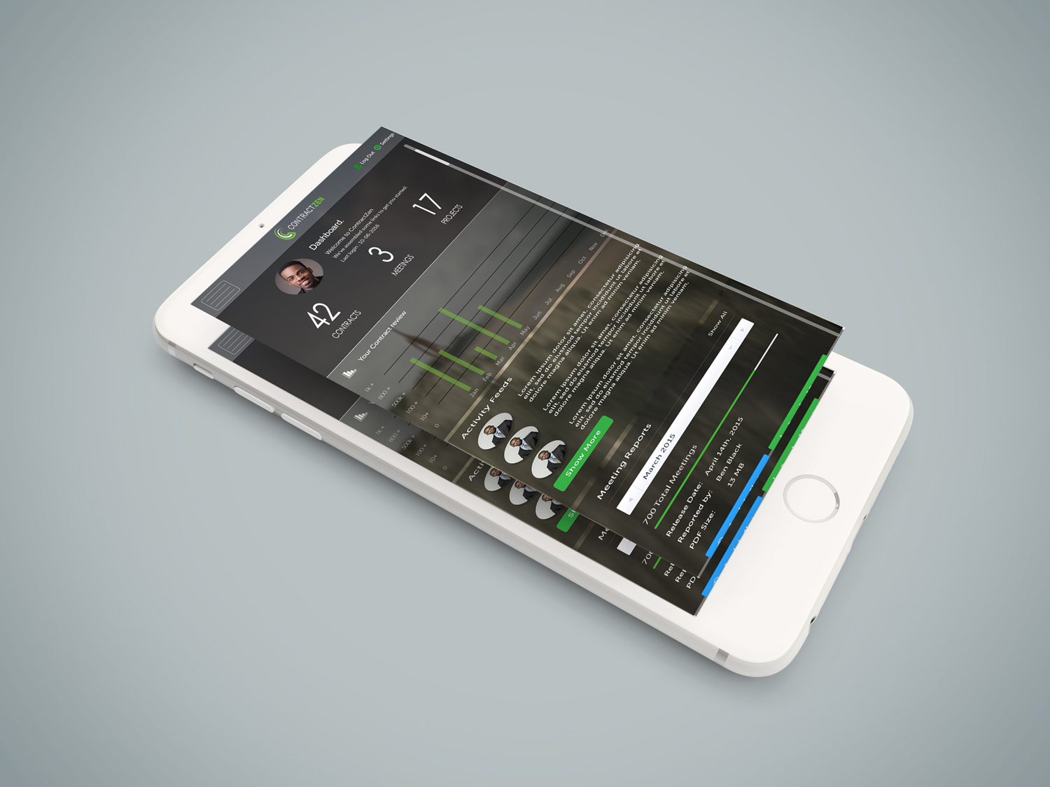 Web Design by zae_dezigns for ContractZen Ltd | Design #11367732