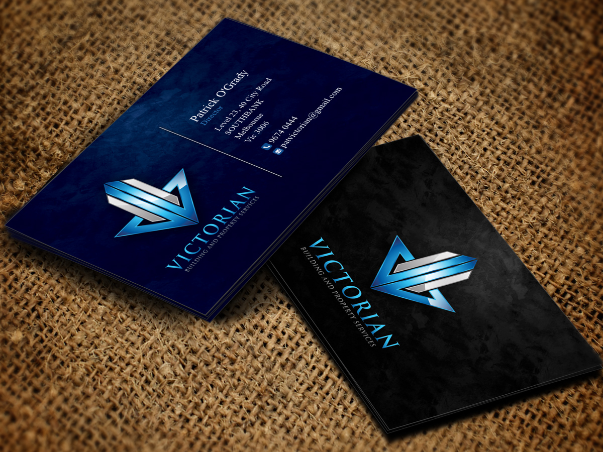 Visitenkarten-Design von Sandaruwan für Victorian Building and Property Services | Design #11370896