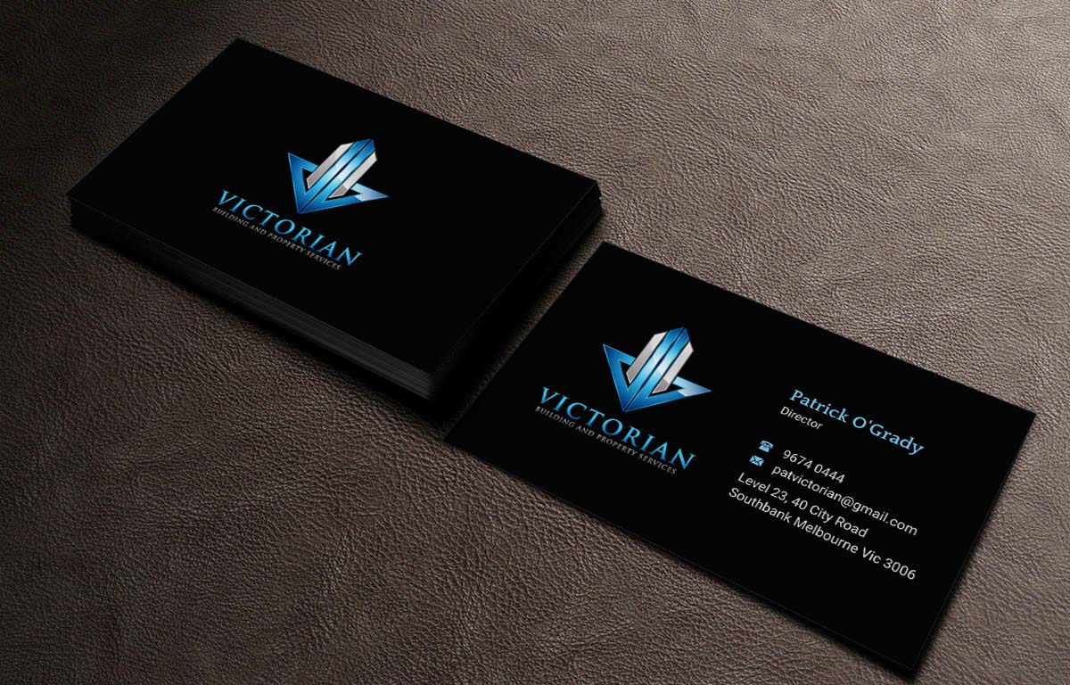 Visitenkarten-Design von INDIAN_Ashok für Victorian Building and Property Services | Design #11296884