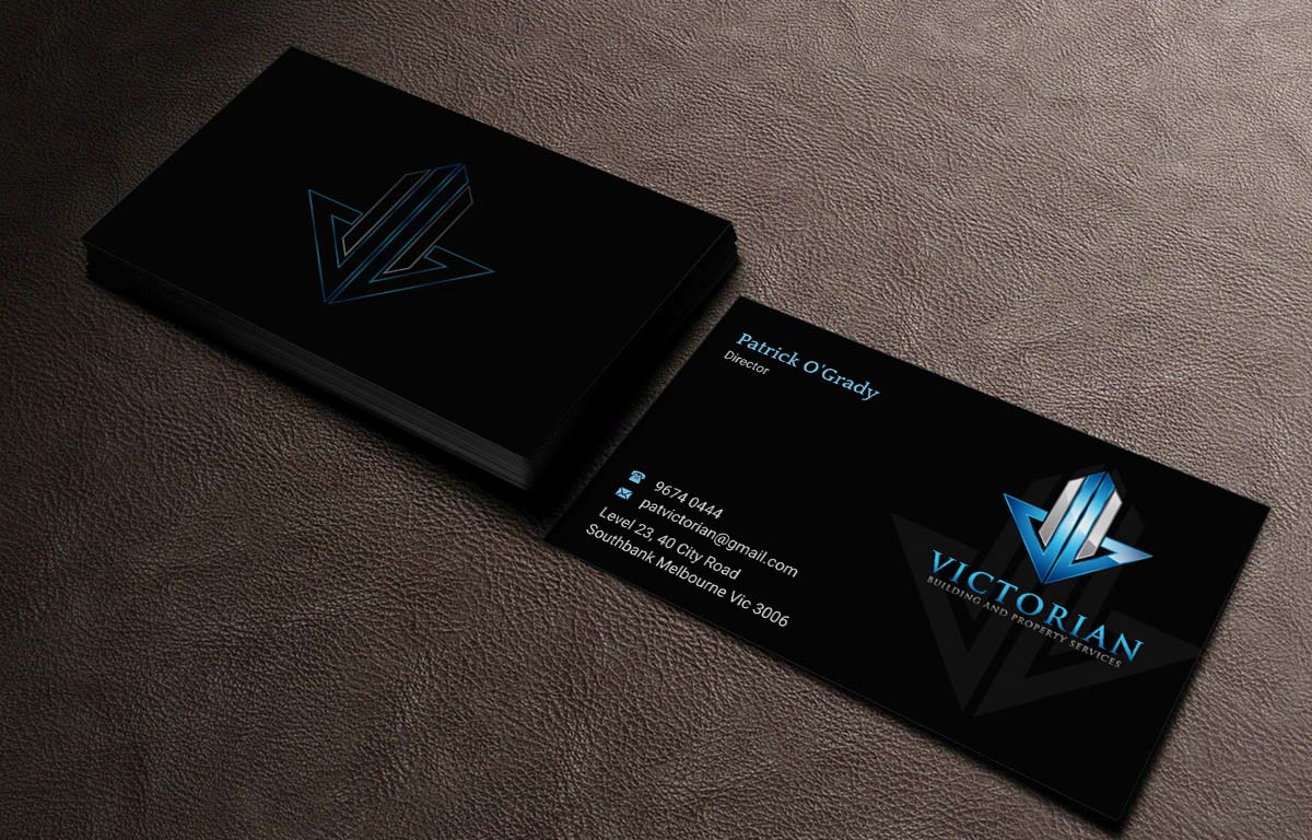 Visitenkarten-Design von INDIAN_Ashok für Victorian Building and Property Services | Design #11296890