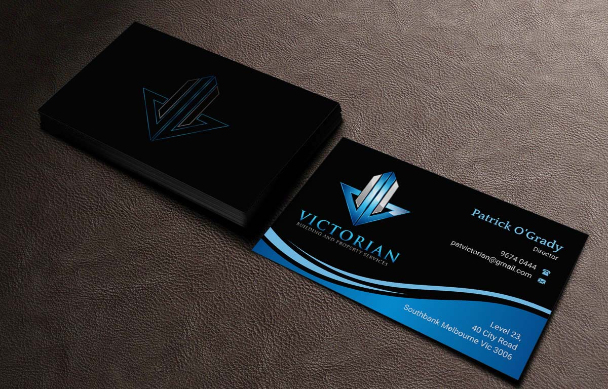 Visitenkarten-Design von INDIAN_Ashok für Victorian Building and Property Services | Design #11296891