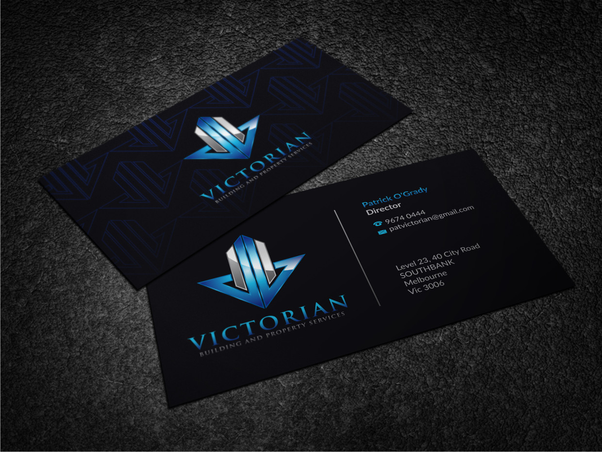 Business Card Design by Atvento Graphics for Victorian Building and Property Services | Design #11296009