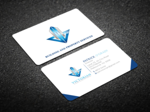 Visitenkarten-Design von Verified artistry (Design garden) für Victorian Building and Property Services | Design: #11300033