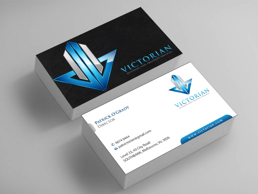 Visitenkarten-Design von Infinitive Technology für Victorian Building and Property Services | Design #11374427