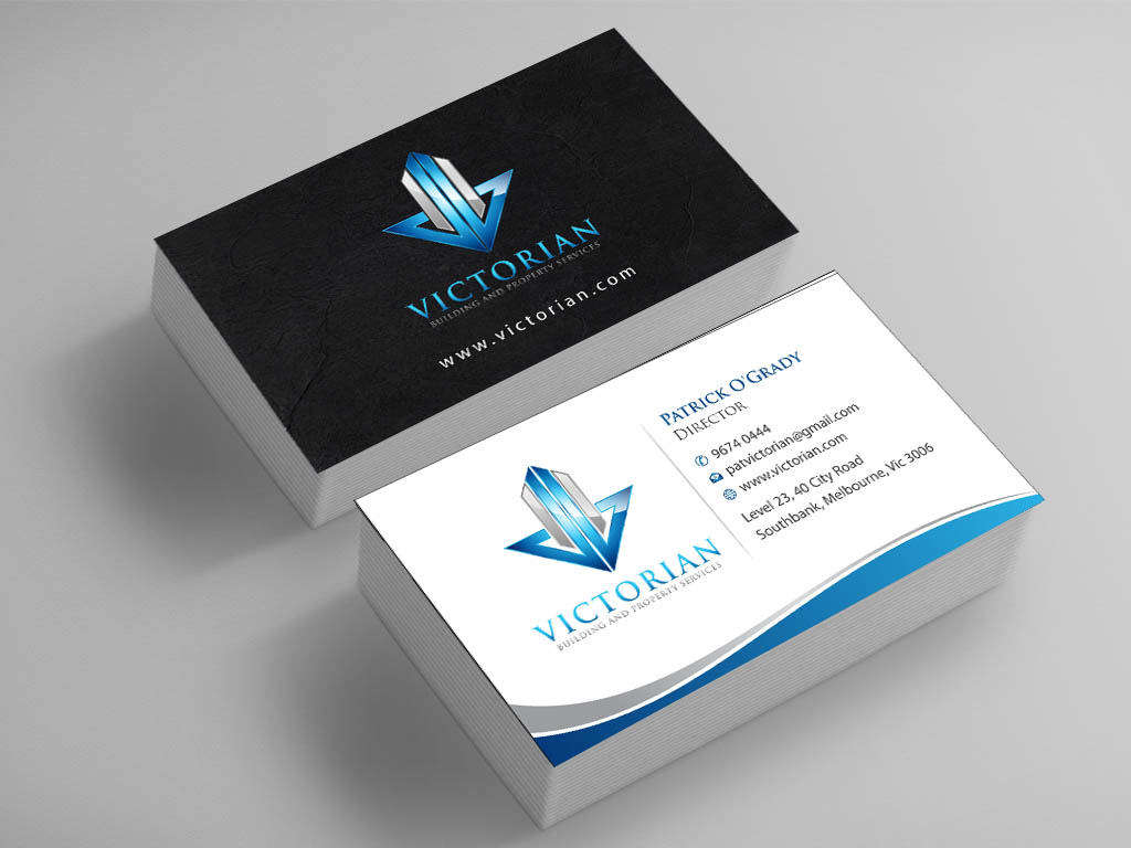 Visitenkarten-Design von Infinitive Technology für Victorian Building and Property Services | Design #11374518