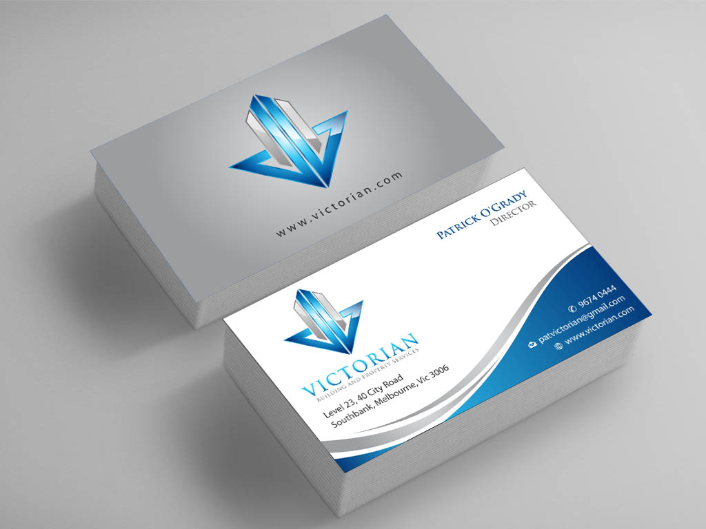 Visitenkarten-Design von Infinitive Technology für Victorian Building and Property Services | Design #11374567