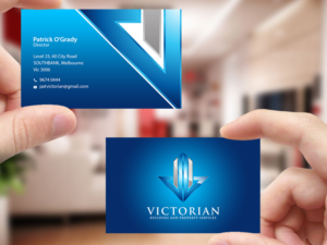 Business Card Design by Creations Box 2015 for Victorian Building and Property Services | Design: #11303400