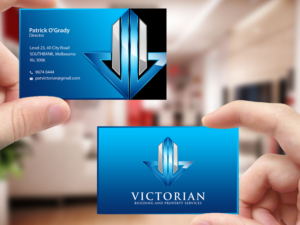 Business Card Design by Creations Box 2015 for Victorian Building and Property Services | Design: #11303401