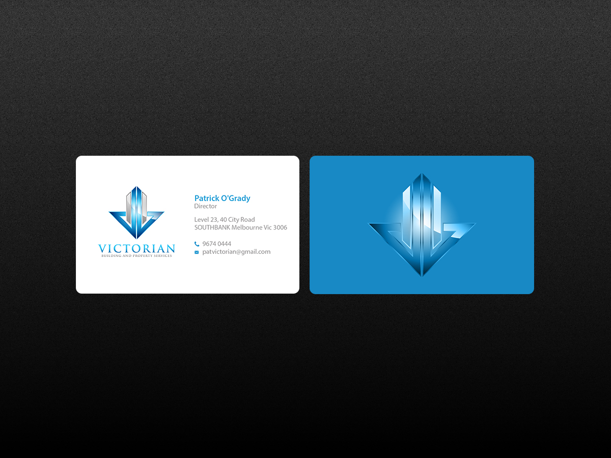 Business Card Design by Creations Box 2015 for Victorian Building and Property Services | Design #11303427