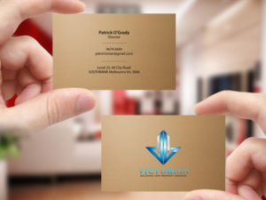 Business Card Design by Creations Box 2015 for Victorian Building and Property Services | Design: #11303435