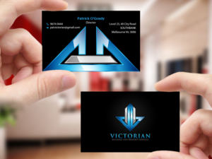 Business Card Design by Creations Box 2015 for Victorian Building and Property Services | Design: #11303446