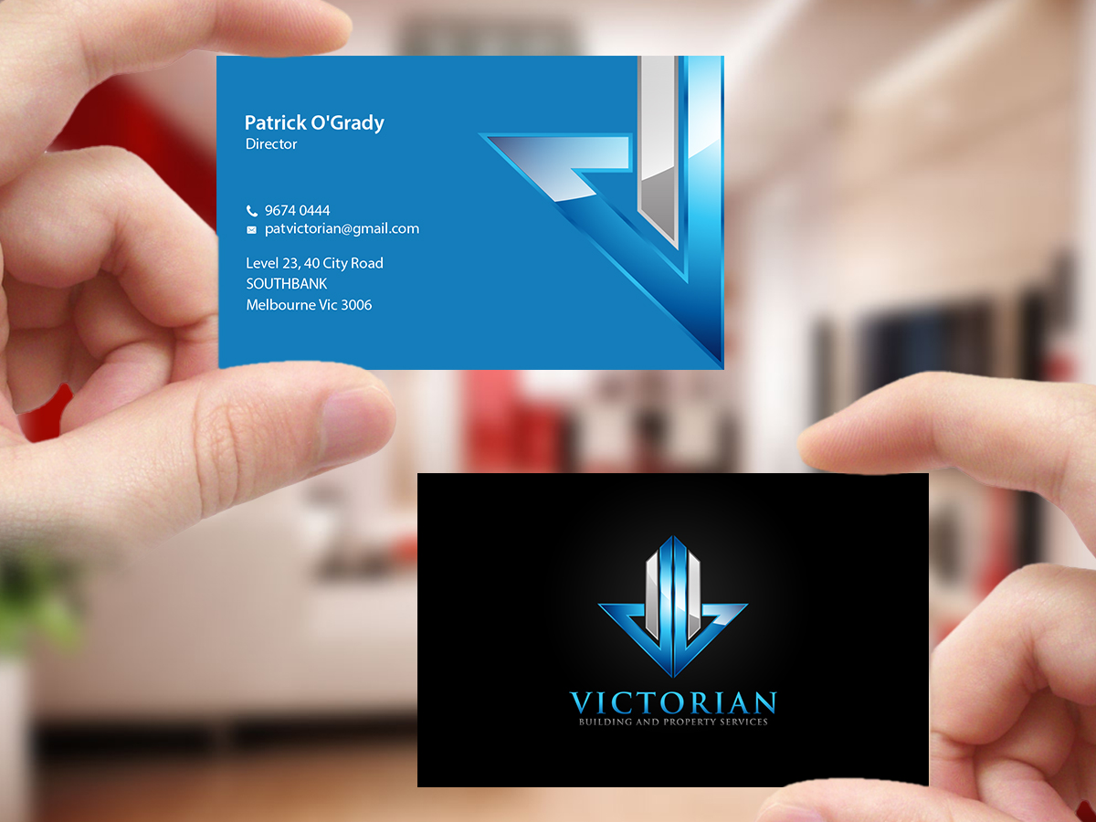 Business Card Design by Creations Box 2015 for Victorian Building and Property Services | Design #11303447