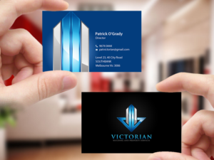 Business Card Design by Creations Box 2015 for Victorian Building and Property Services | Design: #11303448