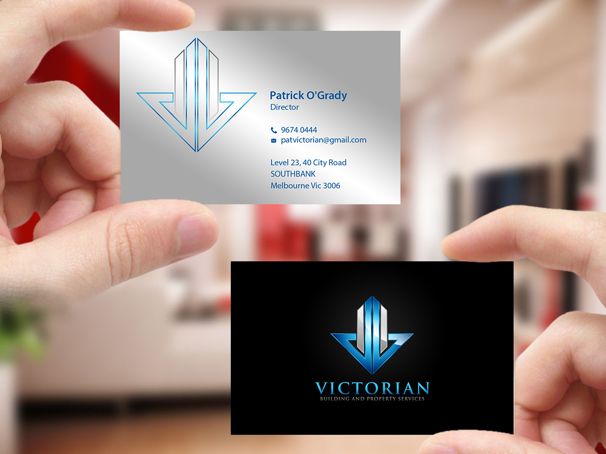 Business Card Design by Creations Box 2015 for Victorian Building and Property Services | Design #11303452