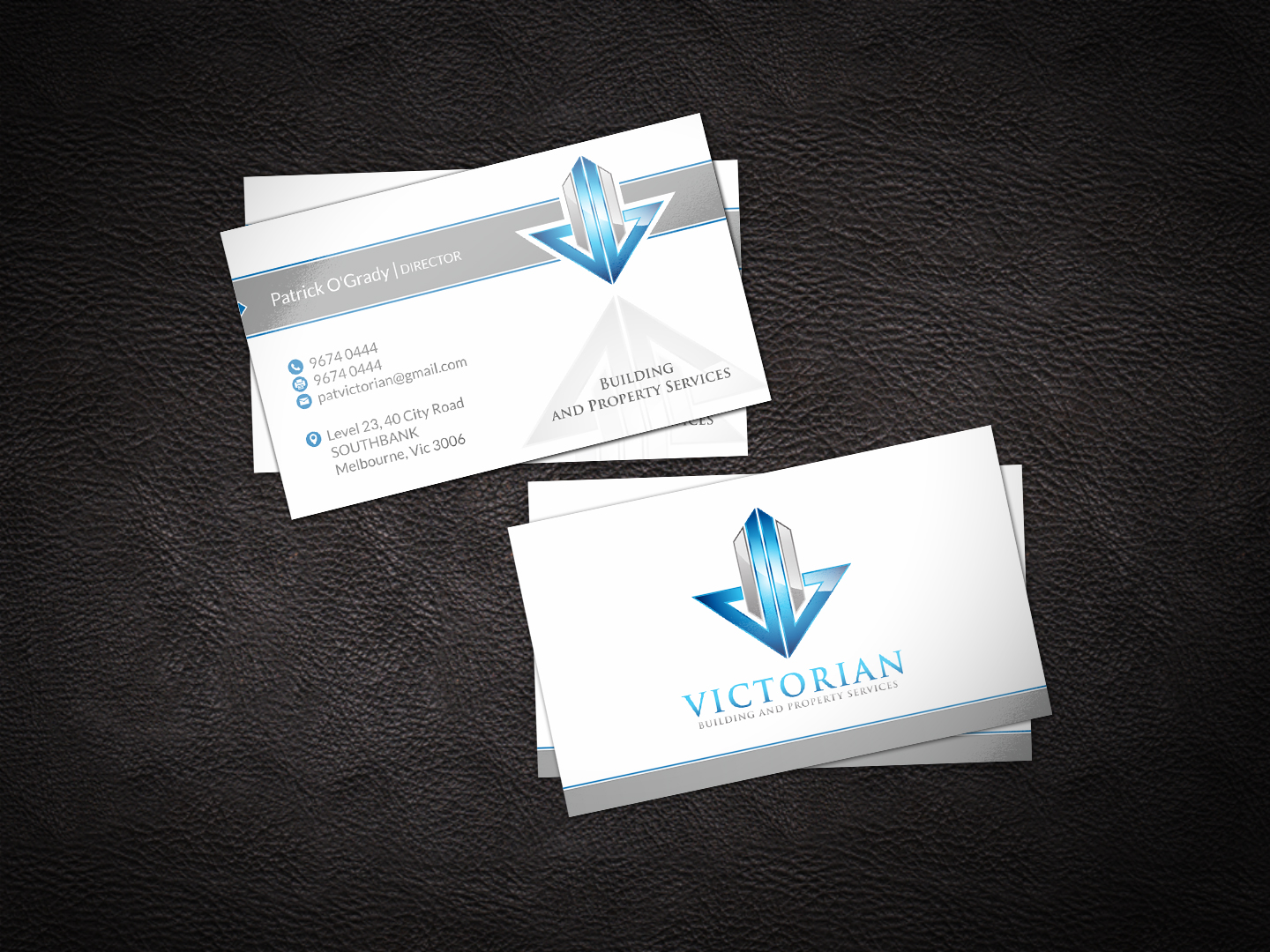 Visitenkarten-Design von HYPdesign für Victorian Building and Property Services | Design #11380395