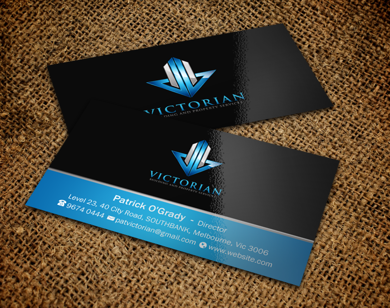 Visitenkarten-Design von Brand aid für Victorian Building and Property Services | Design #11305819