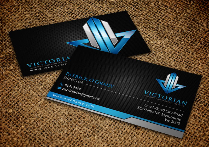 Business Card Design by chandrayaan.creative for Victorian Building and Property Services | Design #11296207