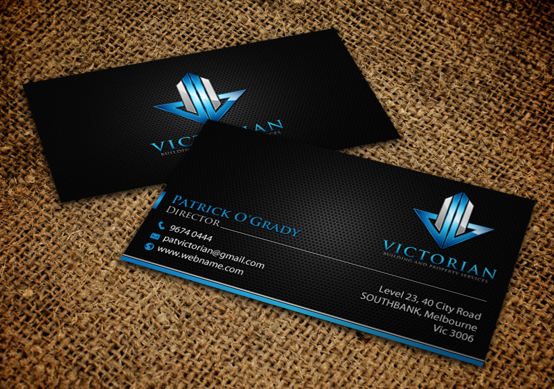 Visitenkarten-Design von chandrayaan.creative für Victorian Building and Property Services | Design #11296216