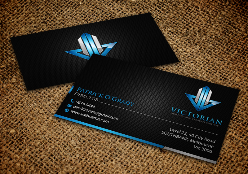 Business Card Design by chandrayaan.creative for Victorian Building and Property Services | Design #11296217