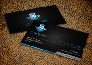 Business Card Design by chandrayaan.creative for Victorian Building and Property Services | Design: #11296218