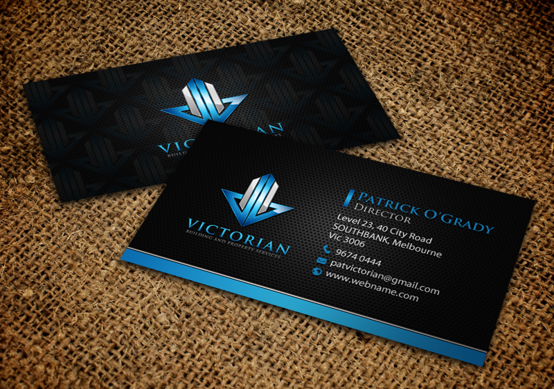 Business Card Design by chandrayaan.creative for Victorian Building and Property Services | Design #11296220