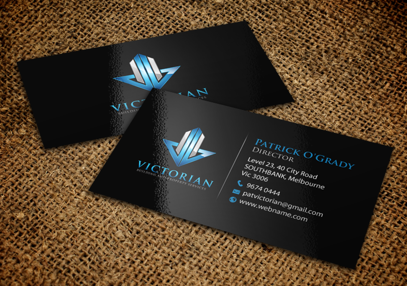 Visitenkarten-Design von chandrayaan.creative für Victorian Building and Property Services | Design #11296222