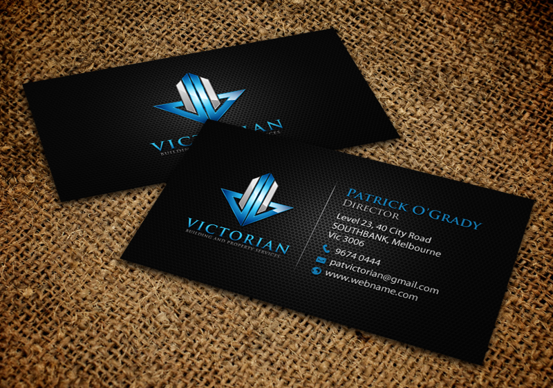 Visitenkarten-Design von chandrayaan.creative für Victorian Building and Property Services | Design #11296223