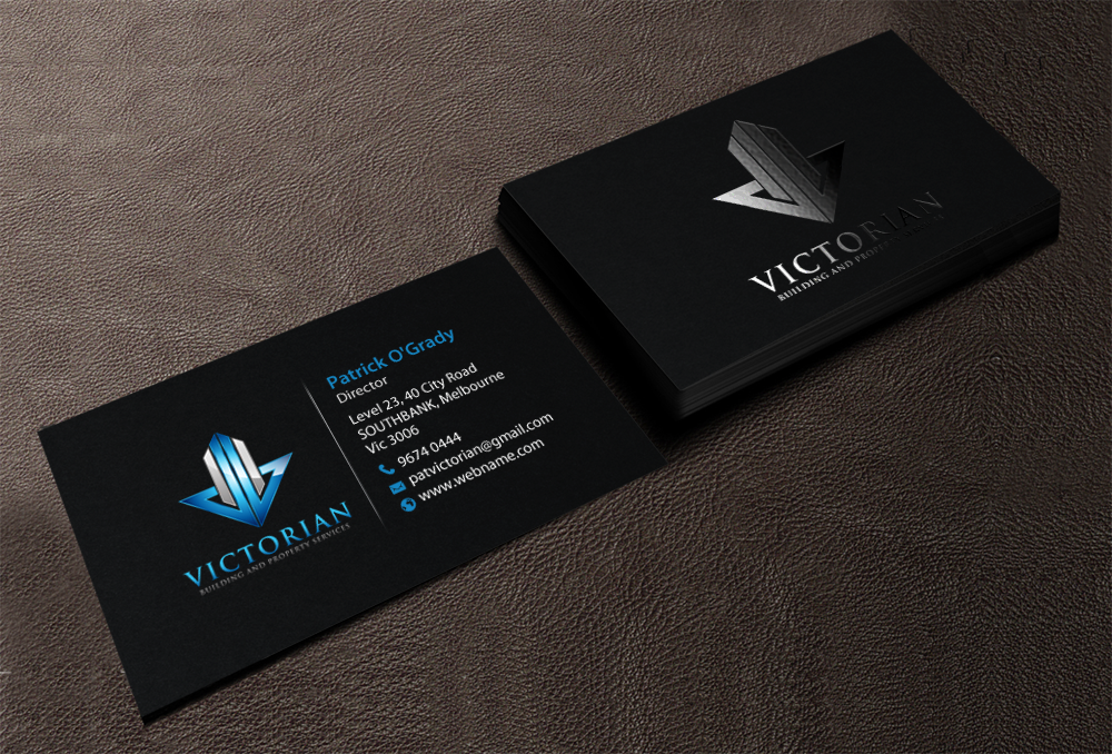 Business Card Design by chandrayaan.creative for Victorian Building and Property Services | Design #11296233